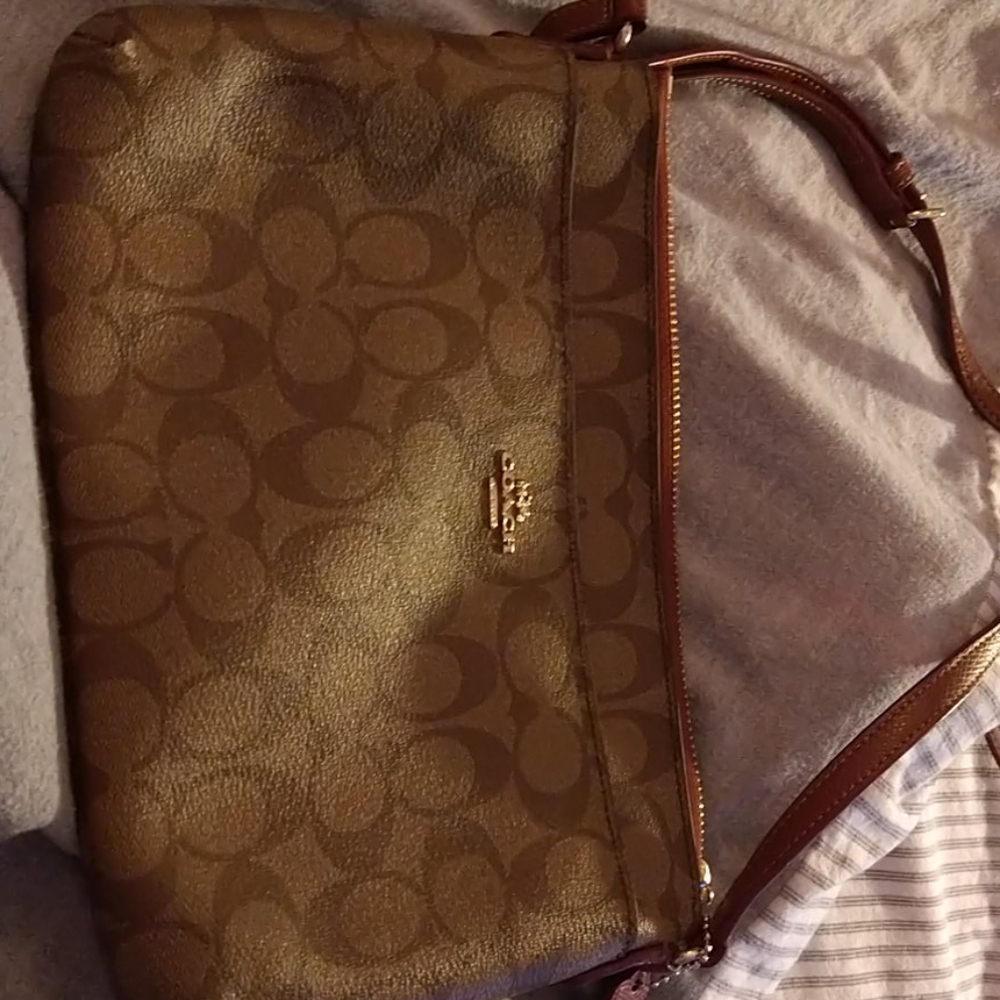 Coach file bag